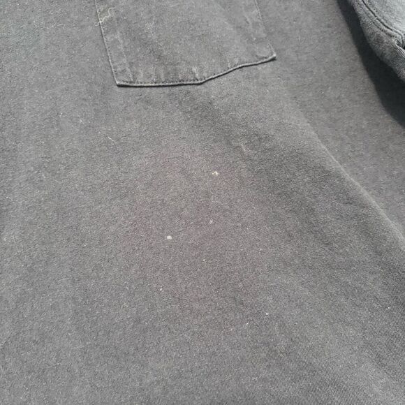 Carhartt Blue Short Sleeve Pocket T-Shirt Size XL Loose Fit Workwear Style - Picture 2 of 10